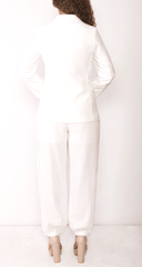 white blazer,blazer,australian designer, fashion designer, luxury, madola the label, all white, highend