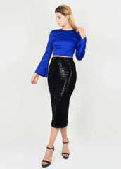 Leola Blue Top