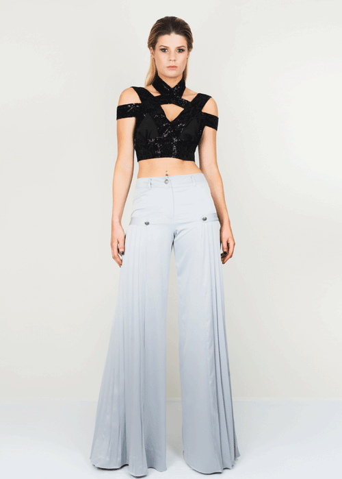 Nora Black Top