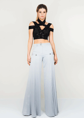 Nora Black Top