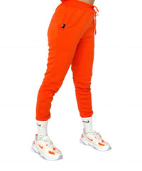 Orange hoodie Australian fashion designer. fashion week in a hoodie. Misha world hoodie. casual stay home. til Tok trends. work from home outfit. after pay available in madola the label.